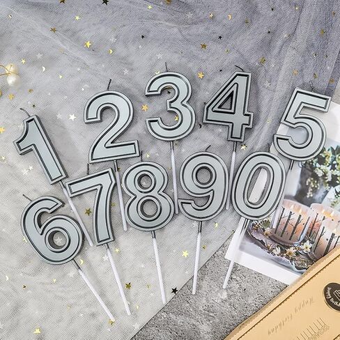 28th & 82nd Birthday Candles Number 28 82 Cake Topper Happy Birthday Decoration for Women Men Girls Boys Party Wedding Anniversary Celebration (Rose Gold) in Saudi Arabia