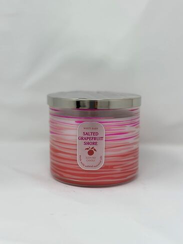 Salted Grapefruit Shore 3 Wick Candle 14.5 oz / 411 g [Made with Natural Essential Oil] in Saudi Arabia