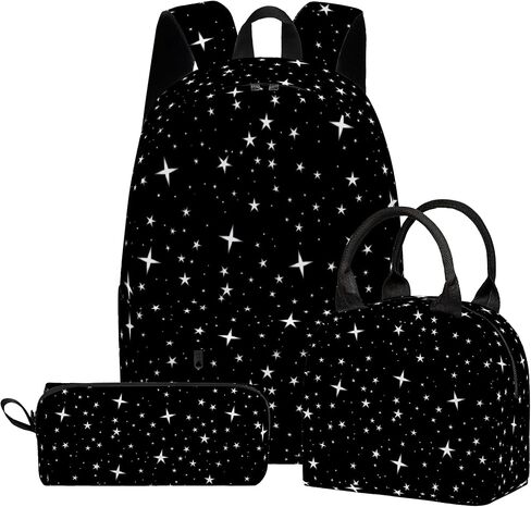 Shark 3PCS Backpack Set for Teens Elementary Middle High School, 17 Inch Lightweight Classic Backpack 3 in 1 Set for Girls Boys, Kids School Backpack with Lunch Box Pencil Case in Saudi Arabia