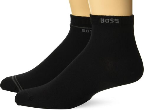 BOSS Men's Two Pack Short Sock with Sporty Branding in Saudi Arabia