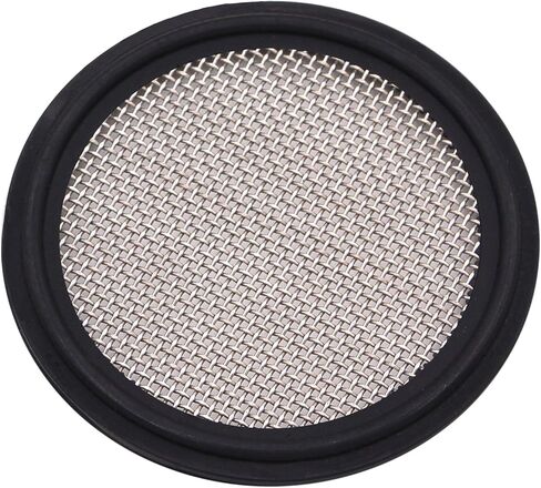 DERNORD 6" Sanitary Gasket FKM w/Stainless Screen - Tri Clamp Clover (20 Mesh) in Saudi Arabia