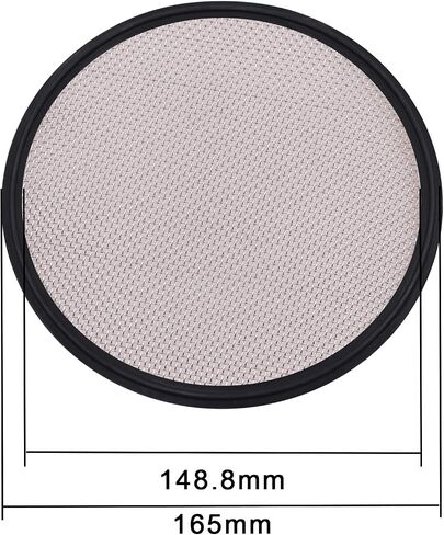 DERNORD 6" Sanitary Gasket FKM w/Stainless Screen - Tri Clamp Clover (20 Mesh) in Saudi Arabia