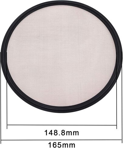 DERNORD 6" Sanitary Gasket FKM w/Stainless Screen - Tri Clamp Clover (20 Mesh) in Saudi Arabia