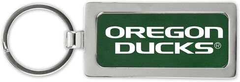 Rico Industries NCAA Oregon Ducks Two Sided Metal Keychain - Great Every Day Auto Accessory Green 3.75 x 1.25 in Saudi Arabia