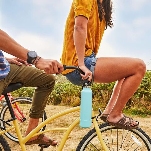 قارورة مياه سعة 24 أونصة من Hydro Flask مزودة بغطاء مرن أو شفاطة مرنة وغطاء in Saudi Arabia