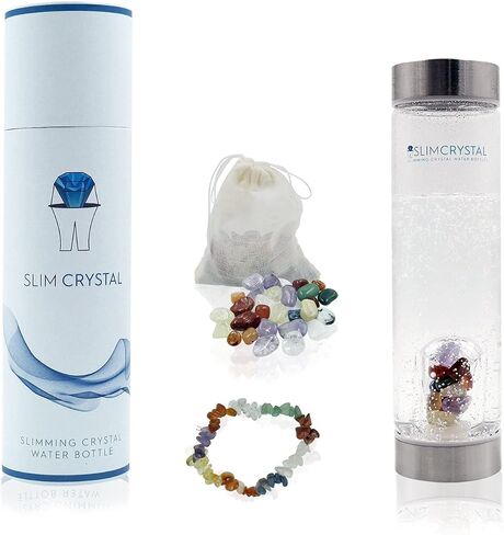 Slimming Crystal Water Bottle With Slimming Bracelet in Saudi Arabia
