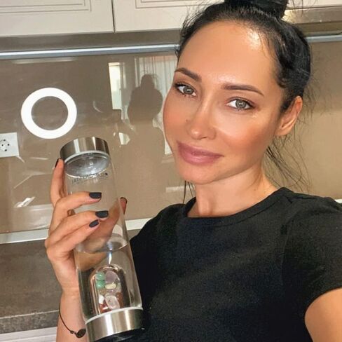 Slimming Crystal Water Bottle With Slimming Bracelet in Saudi Arabia
