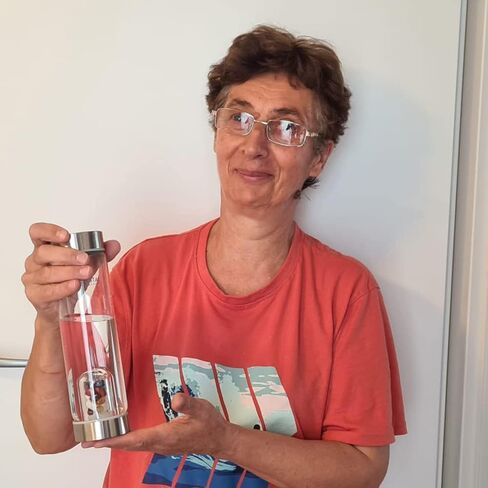 Slimming Crystal Water Bottle With Slimming Bracelet in Saudi Arabia