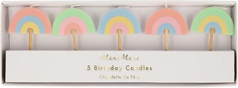 شموع ميري ميري رينبو للحفلات (عبوة من 5 قطع) in Kuwait