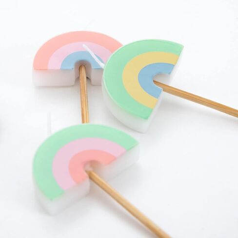 شموع ميري ميري رينبو للحفلات (عبوة من 5 قطع) in Kuwait