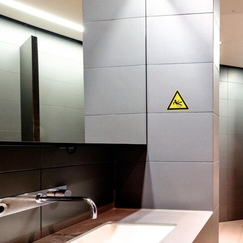 dealzEpic - BOYS and GIRLS Restroom Sign Stickers - Self Adhesive Peel and Stick Decals in Saudi Arabia