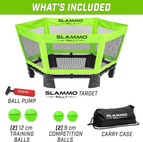 مجموعة ألعاب GoSports Slammo Rally - شبكة مستديرة مع راليات أطول in Kuwait