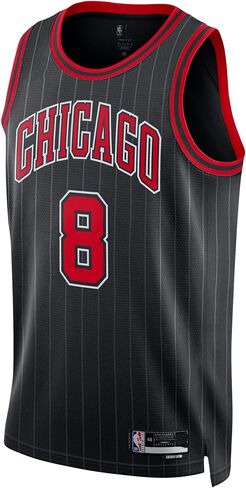 Outerstuff Zach Lavine Chicago Bulls #8 Black Youth 8-20 Alternate Edition Swingman Player Jersey in Saudi Arabia