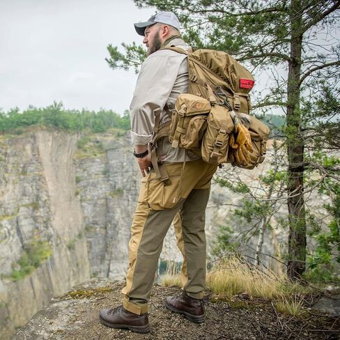 Helikon-Tex HOP Hybrid Outback Tactical Pants - DuraCanvas - VersaStretch - Outdoors, Hiking, Law Enforcement, Work Pants in Kuwait