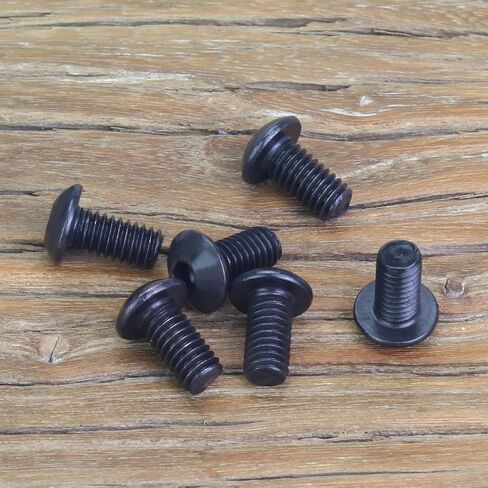 365 Pieces M4 Screws Nuts Washers Set Black, Sutemribor M4 x 6/8/10/12/16/20/25mm Hex Socket Head Cap Screws Nuts Washers Assortment Kit, 12.9 Grade Alloy Steel, Fully Threaded in Saudi Arabia