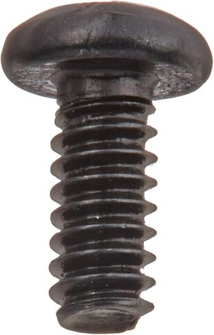 Small Parts Steel Pan Head Machine Screw, Black Oxide Finish, Meets ASME B18.6.3, #2 Phillips Drive, #6-32 Thread Size, 5/16" Length, Fully Threaded, Import (Pack of 100) in Saudi Arabia
