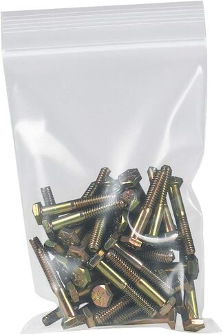 7" x 10", 6 Mil (1000/Case) Heavy Duty Zipper Reclosable Plastic Poly Bags in Saudi Arabia