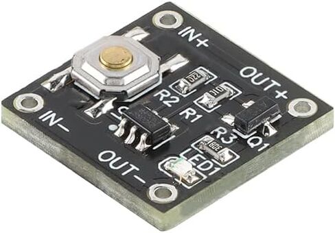 3PCS Single Bond Button Bistable Switch Module 2.2-5V 0.5uA Continuous Load 2A Low Power Micro One Key Switch YR-1006 in Saudi Arabia