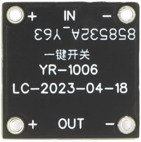 3PCS Single Bond Button Bistable Switch Module 2.2-5V 0.5uA Continuous Load 2A Low Power Micro One Key Switch YR-1006 in Saudi Arabia