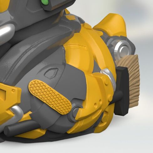 TUBBZ الإصدار المعبأ Saint 14 مجسم البطة المطاطية من الفينيل القابل للتجميع - بضائع Destiny 2 الرسمية - ألعاب الكمبيوتر والفيديو in Kuwait