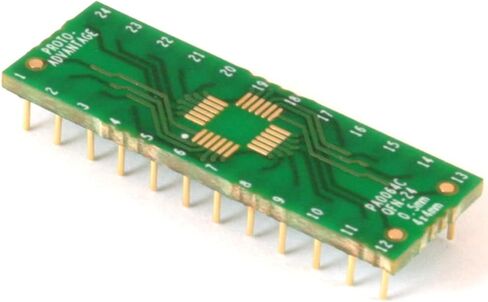 محول Proto-Advantage PA0064C QFN-24-THIN إلى DIP-24 SMT (مسافة 0.5 مم، هيكل 4 × 4 مم) سلسلة مدمجة in Saudi Arabia