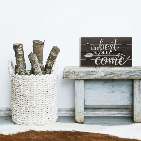 تصاميم بارنيارد، علامة خشبية، ديكور مكتب تحفيزي لمكتب النساء، ديكور رف الحمام، ديكور مكتب ملهم (لم يأت بعد) in Kuwait