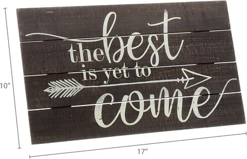 تصاميم بارنيارد، علامة خشبية، ديكور مكتب تحفيزي لمكتب النساء، ديكور رف الحمام، ديكور مكتب ملهم (لم يأت بعد) in Kuwait