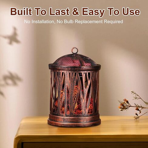 Wax Melt Warmer,Wax Warmer for Scented Wax, Fire Pit Wax Warmer,Wax Burner,Plug in Wax Warmer,Candle Warmer Wax Melts,Fragrance Warmer for Home Office Spa Gift & Decor in Saudi Arabia