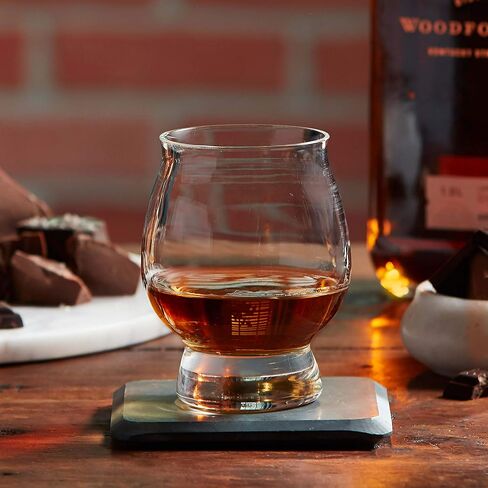 مجموعة أكواب Libbey Signature Kentucky Bourbon Trail Whisky مكونة من 4 قطع، آمنة للاستخدام في غسالة الأطباق، نظارات تذوق بوربون عالية الجودة في المطاعم in Saudi Arabia