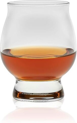 مجموعة أكواب Libbey Signature Kentucky Bourbon Trail Whisky مكونة من 4 قطع، آمنة للاستخدام في غسالة الأطباق، نظارات تذوق بوربون عالية الجودة في المطاعم in Saudi Arabia