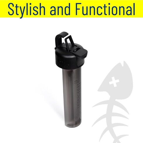Concealed Flask | Secret Beverage Container for Wide Mouth Water Bottles | Ingenious Flasks for Beverage Concealment | Plastic Flask for Covert Compartment in Saudi Arabia