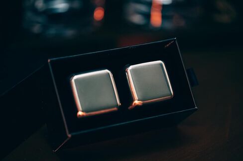 Whiskey Stones Gift Set by Original Malted Grain, Set of 2 Extra Large Stainless Steel Whiskey Cubes, Food Grade Stainless Steel, Drink Chillers, Chilling Stones, Whiskey Rocks, Reusable Ice Cubes in Saudi Arabia
