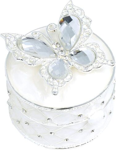 صندوق مجوهرات الفراشة الفضية in Kuwait