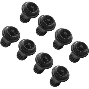 Wine Saver Vacuum Stoppers of 8 Rubber Wine Stoppers, for Wine Saver Vacuum Pump Wine Preserver, Reusable Bottle Sealer, Best Wine Air Vacuum Stoppers to Keep Wine Fresh, Ideal Wine Accessories Gift