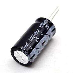 New 2PCS 10000uf 25v 25v10000uf 19 * 36mm 19X36mm 105° Radial Electrolytic Capacitor