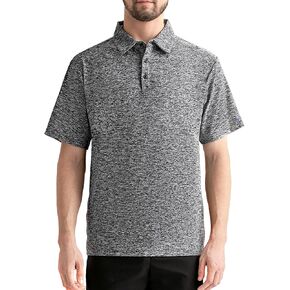 Polo Shirts for Men Classic Button Basic Mens Polo Shirts Short Sleeve Comfortable Fit Collared Mens Golf Shirts
