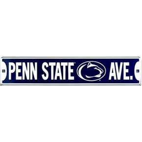 Penn State Ave w/Lion Tin Sign Art Garage Home Wall Decor Poster Retro Vintage 4x16 Inch Tin Sign