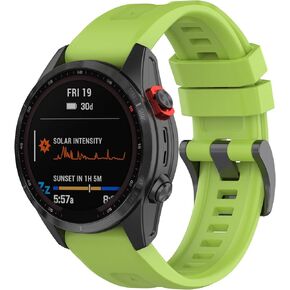Fit for Garmin Quatix 7 Pro Bands, Forerunner 965 955 945 Silicone Replacement Watch Bands Wristbands Straps for Garmin Epix Pro 47mm/Fenix 7/6/5/EPIX gen 2/instinct 2/Approach S62