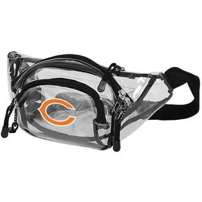 Northwest NFL Chicago Bears 'Transport' Clear Waist Bag, Clear, 13 x 5 x 5 inches