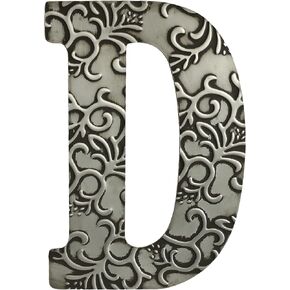 COLLECTIVE HOME - Metal Letters for Wall Decor, 13.75" Black Embossed Metal Alphabet, Antique Wall Decor, Farmhouse Wall Hanging Signs, Rustic Letters for Home Bedroom Office (&)