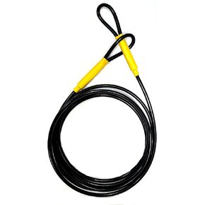 Suspenz Kayak Multi-Purpose Locking Cable, 10 Ft Long Flexible Steel, Vinyl Coated (34-8810)