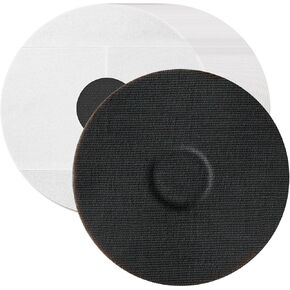 40 Pack Libre 3 Sensor Cover, Waterproof Adhesive Patches for Libre 3, Pre-Cut Back Pack Strong Adhesive CGM Tape with No Glue in The Center (Black)