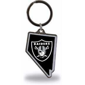 Rico Industries NFL unisex-adult State Shape Keychain