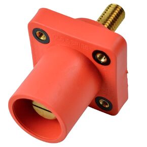 Marinco Power Products CLS40MRSB-G CLS 16 Series Panel Mount (400A/ 600V) 1.125" Threaded Stud; Male - Orange (G)