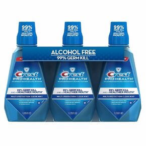 Crest 76380 Pro Health Multiprotection Rinse 3 Pack 1 L, Shape