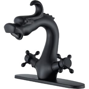 Senlesen Antique Brass Bathroom Faucet Double Cross Handle Sink Mixer Tap Single Hole with Cover Plate without Pop Up Drain Vanity in Saudi Arabia