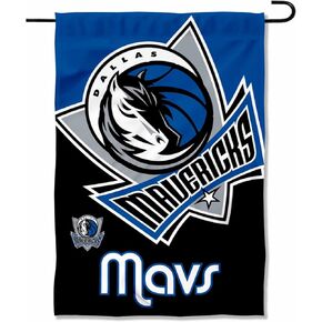 Dallas Mavericks Double Sided Garden Flag