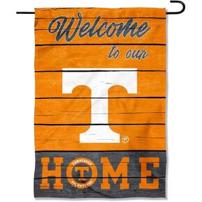 Tennessee Volunteers Welcome To Our Home Double Sided Garden Yard Flag