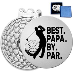 Funny Golf Ball Marker with Magnetic Hat Clip, A Perfect Golf Gift for Men Men,First for New Dad for Husband,Dad,Grandpa,Golf Lovers