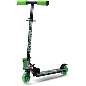 2 Wheel Kick Scooter with Light Up Wheels – Foldable, Non-Slip Deck, Comfortable & Smooth Ride